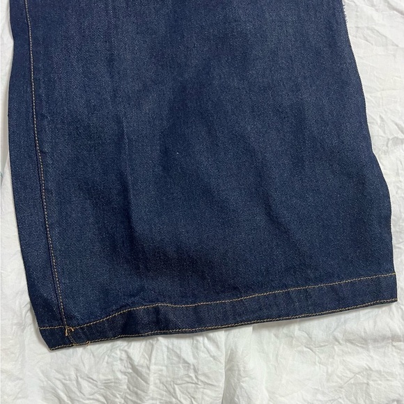 Woman Within 100% Cotton Natural Fit Denim Jeans w/Center Back Elastic - Picture 9 of 10